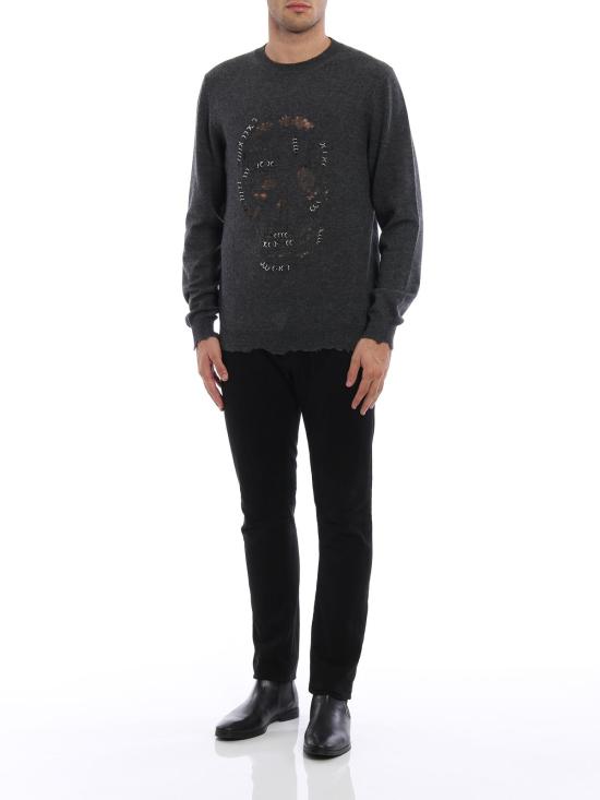  알렉산더 맥퀸 스웨터 477001Q1WER1134 Grey - ALEXANDER MCQUEEN