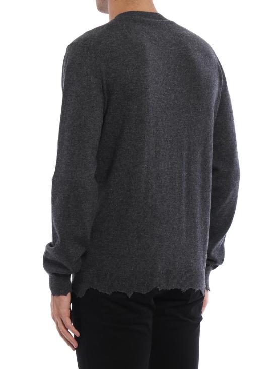 알렉산더 맥퀸 스웨터 477001Q1WER1134 Grey - ALEXANDER MCQUEEN