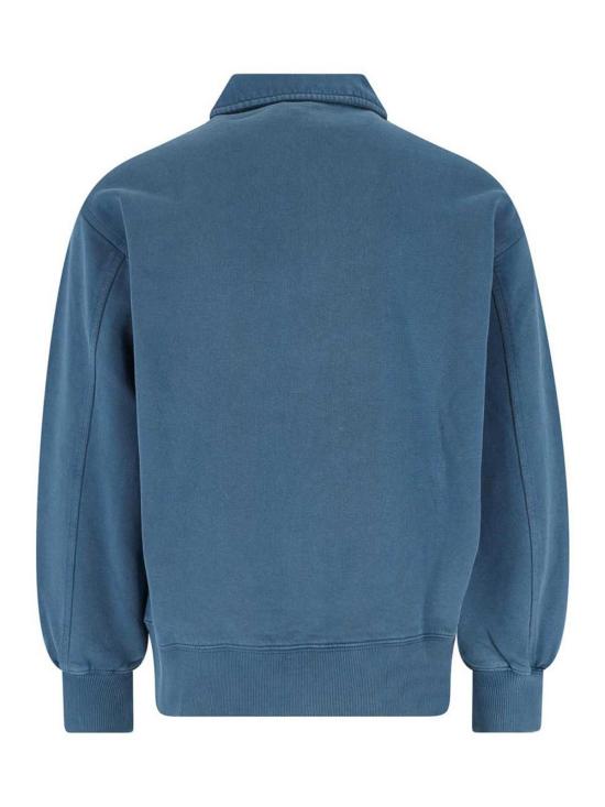 26SS 칼하트 하프 집 디트로이트 스웨트셔츠 I0363503IM06 Blue - CARHARTT
