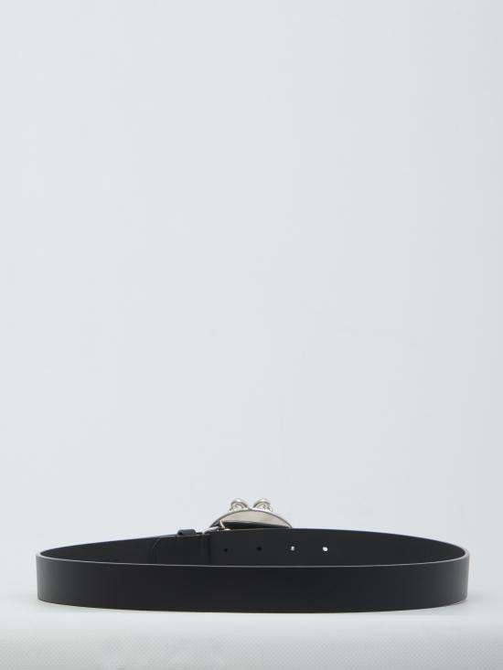 26FW 디올 가죽 벨트 4730 BLACK - DIOR