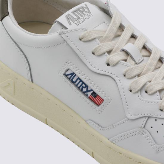26FW 오트리 메달리스트 로우 스니커즈 AULM LL28 WHITE CHOCO - AUTRY