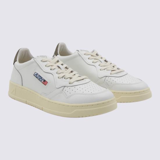 26FW 오트리 메달리스트 로우 스니커즈 AULM LL28 WHITE CHOCO - AUTRY