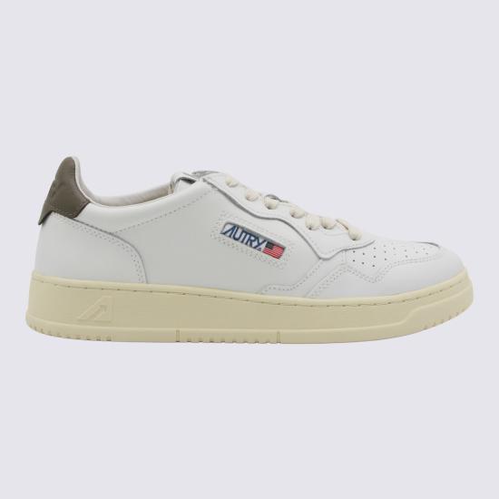 26FW 오트리 메달리스트 로우 스니커즈 AULM LL28 WHITE CHOCO - AUTRY