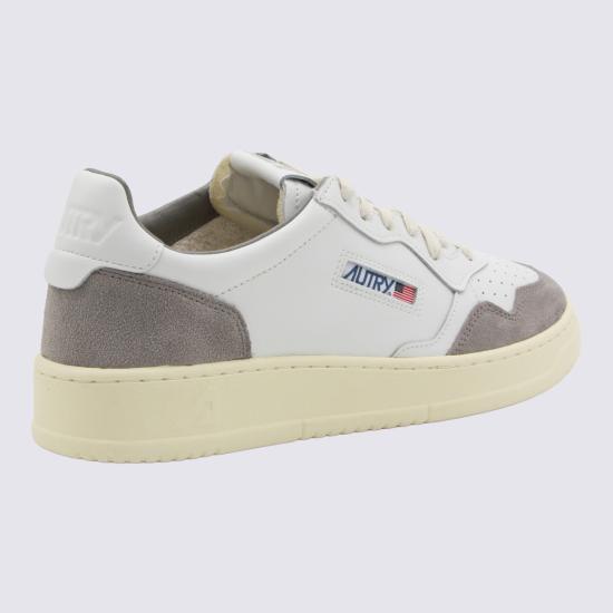 26FW 오트리 메달리스트 로우 스니커즈 AULM FT15 WHITE CEMENT - AUTRY