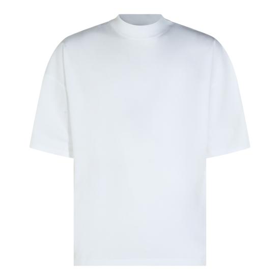26FW 질샌더 반팔 티셔츠 J22GC0266 J45084100 WHITE