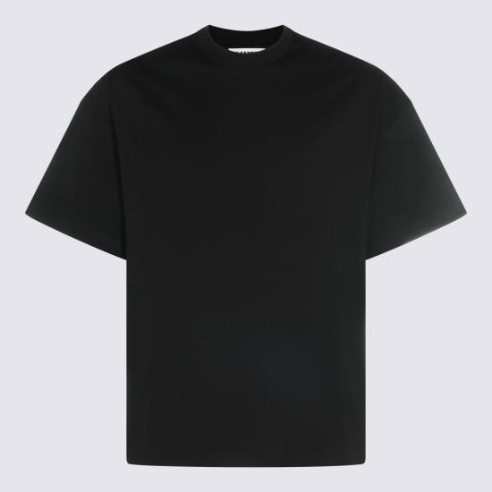26FW 질샌더 반팔 티셔츠 J02GC0173 J20348001 BLACK - JIL SANDER