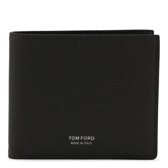 26FW 톰포드 그레인 가죽 클래식 바이폴드 지갑 Y0228 LCL158STBG SMOKE GREY
