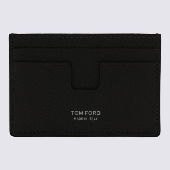 26FW 톰포드 그레인 레더 카드 홀더 Y0232 LCL158STBG GREY - TOMFORD