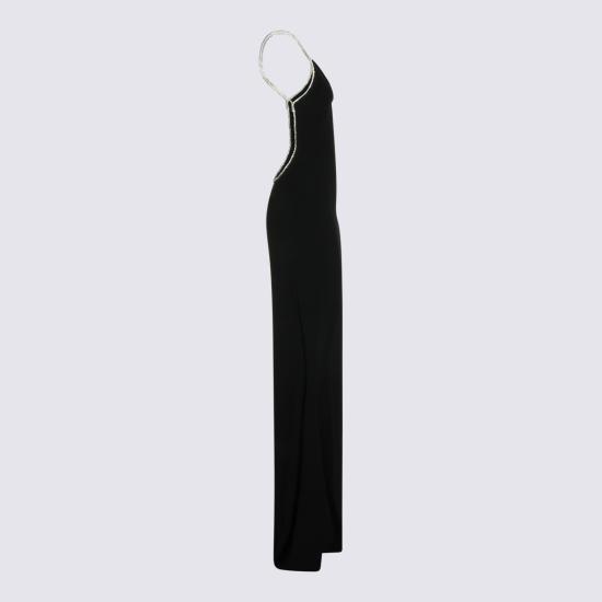 26FW 톰포드 롱 원피스 AB3697 SDE539NTN BLACK CRYSTAL - TOMFORD