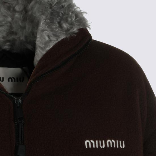 26FW 미우미우 숏패딩 ML1147SOOO 18FCF0192 EBANO - MIU MIU