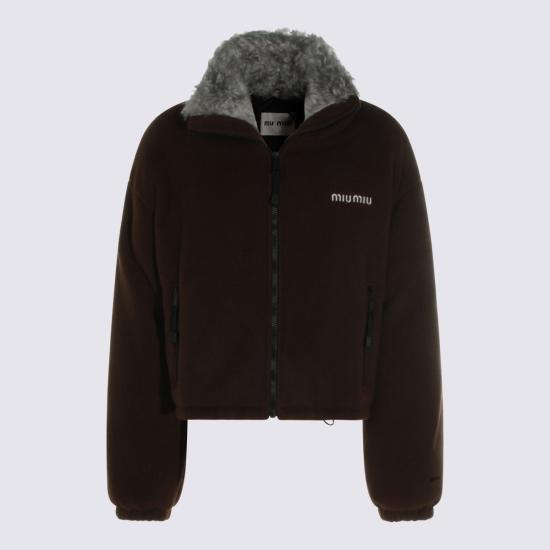 26FW 미우미우 숏패딩 ML1147SOOO 18FCF0192 EBANO - MIU MIU