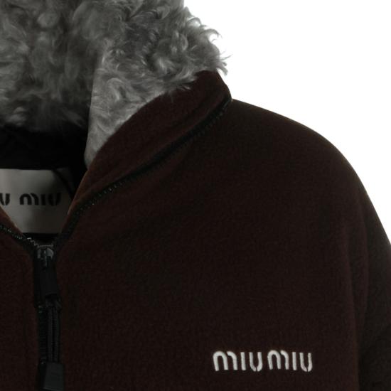 26FW 미우미우 숏패딩 ML1147SOOO 18FCF0192 EBANO - MIU MIU