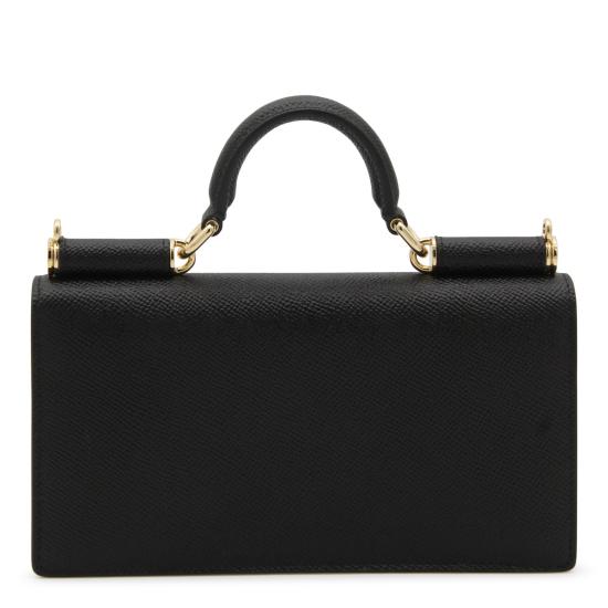 26FW 돌체앤가바나 Dauphine-print calfskin 미니백 BI3280 A100180999 NERO - DOLCE & GABBANA