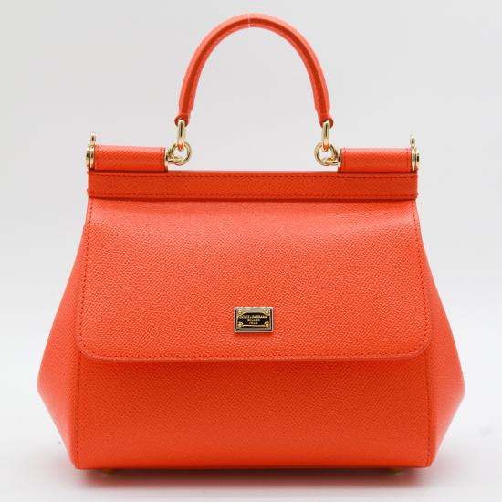 26FW 돌체앤가바나 미디움 시실리 핸드백 BB6003 B100181166 ARANCIO - DOLCE & GABBANA