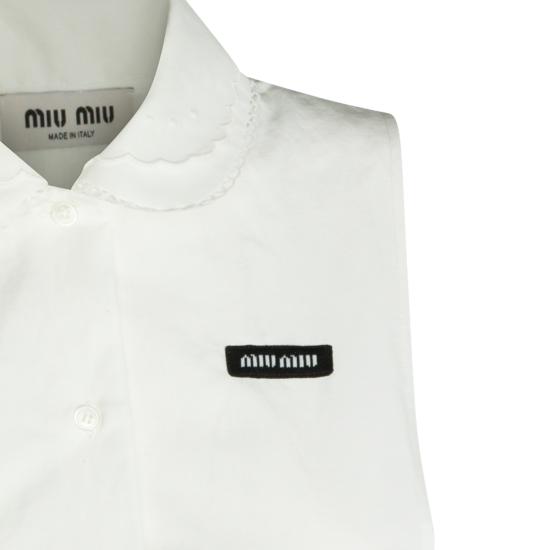 26FW 미우미우 셔츠 MK2041SOOO 163MF0009 BIANCO - MIU MIU