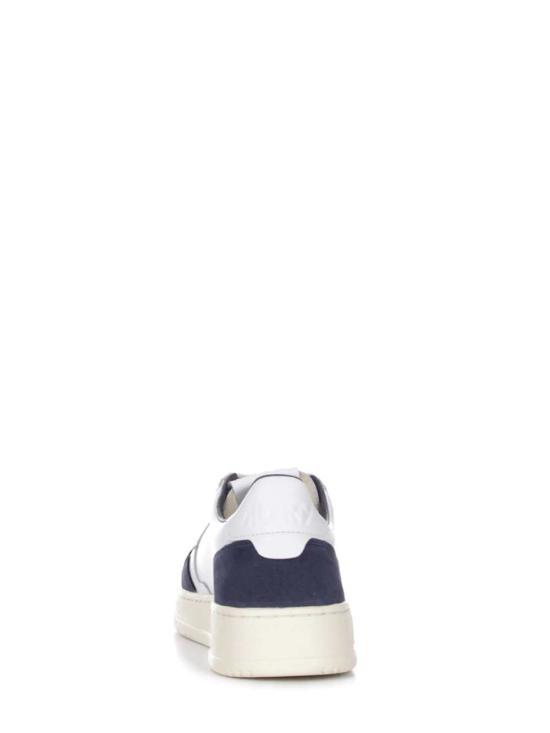 26FW 오트리 메달리스트 로우 스니커즈 AULMFT22 SOFLEA SUE WHT DENIM FT22 - AUTRY