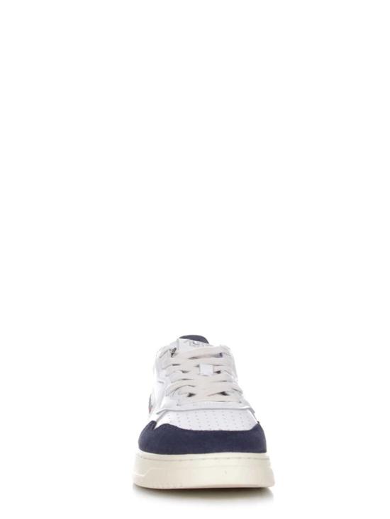 26FW 오트리 메달리스트 로우 스니커즈 AULMFT22 SOFLEA SUE WHT DENIM FT22 - AUTRY