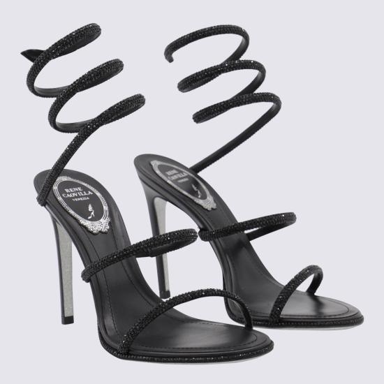 26FW 르네 카오빌라 샌들 C12538105 R001V050 BLACK - RENE CAOVILLA