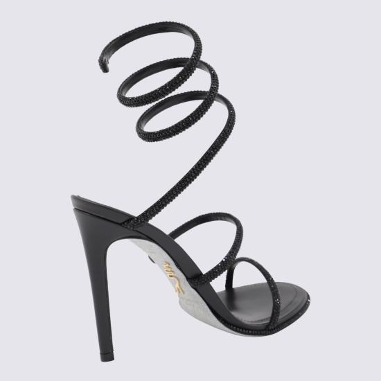 26FW 르네 카오빌라 샌들 C12538105 R001V050 BLACK - RENE CAOVILLA