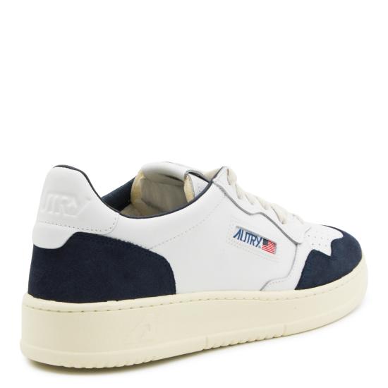 26FW 오트리 메달리스트 로우 스니커즈 AULM FT22 WHITE DENIM - AUTRY