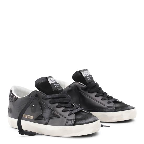 26FW 골든구스 SUPER STAR 슈퍼 스타 클래식 스니커즈 GWF00101 F00346390100 BLACK - GOLDEN GOOSE