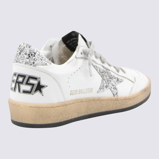 26FW 골든구스 글리터 스타 볼스타 스니커즈 GWF00117 F00377311325 WHITE SILVER - GOLDEN GOOSE