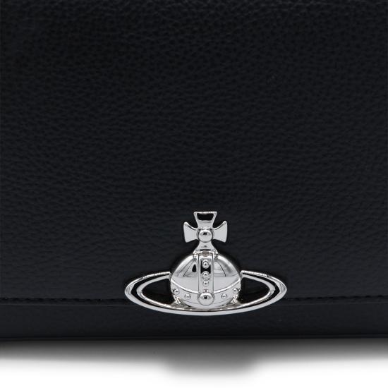 26FW 비비안웨스트우드 헤이즐 스몰 핸드백 4603000WW S000DN403 BLACK - VIVIENNE WESTWOOD