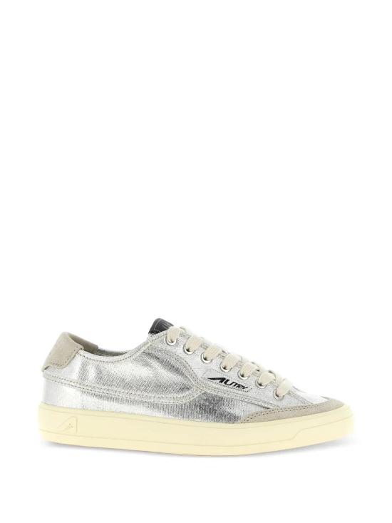 26SS 오트리 WINDSCAPE 로우 스니커즈 스웨이드 SCLW CU07 CU07 CANVAS SUEDE SILVER