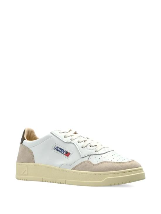 26SS 오트리 메달리스트 로우 스니커즈 AULM LS15 WHITE TEAK - AUTRY