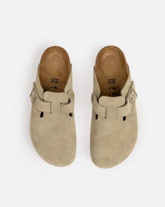 26SS 버켄스탁 보스톤 클로그 뮬 1025844 FADED KHAKI Faded khaki - BIRKENSTOCK