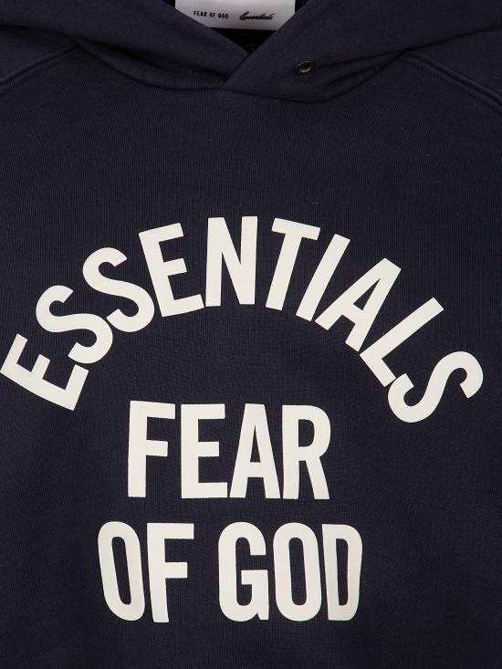 26SS 피어오브갓 후드 티셔츠 192SP267351FW FADED BLACK DOM - FEAR OF GOD