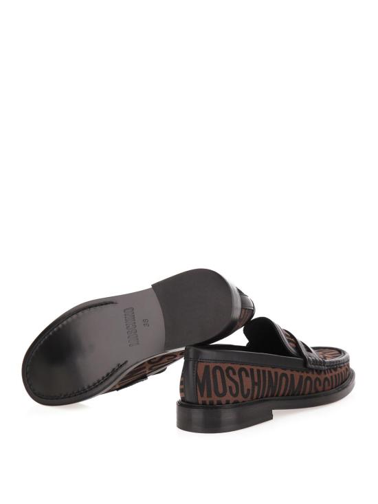  모스키노 로퍼 MN10012C1H10130A30A Brown - MOSCHINO