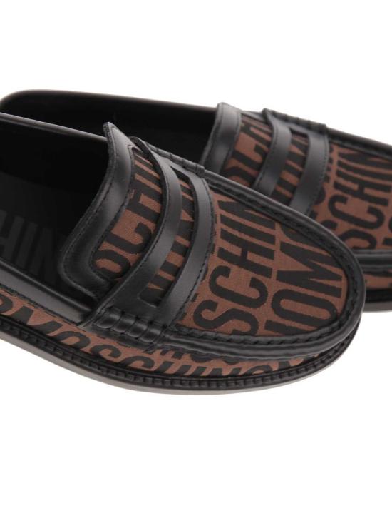  모스키노 로퍼 MN10012C1H10130A30A Brown - MOSCHINO
