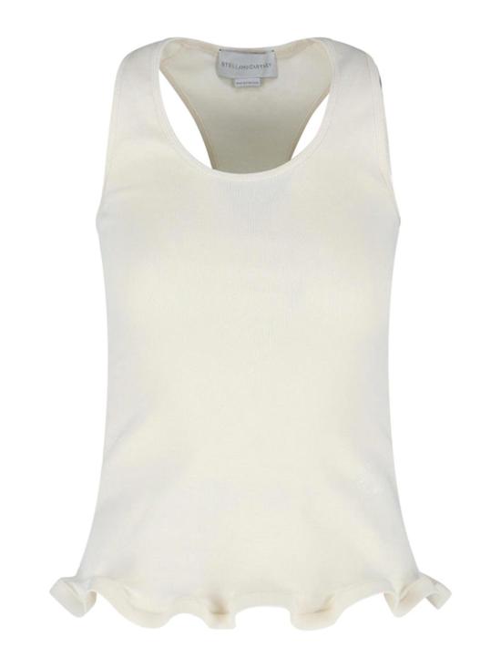26SS 스텔라 맥카트니 민소매 티셔츠 6J04553SQA519200 White
