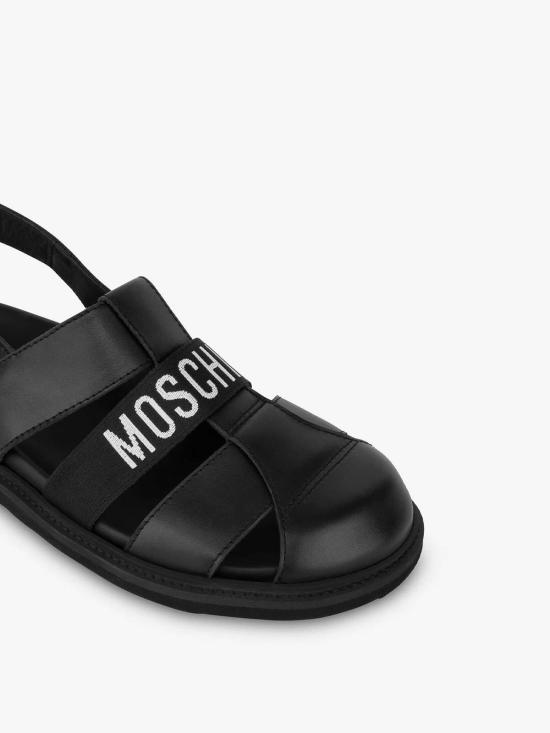 26SS 모스키노 샌들 MB10083G0OGA0 Black - MOSCHINO