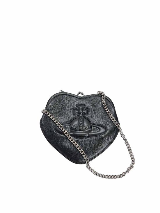 26SS 비비안웨스트우드 토트백 4B01001CWS00DN403 Black - VIVIENNE WESTWOOD