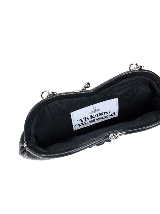 26SS 비비안웨스트우드 토트백 4B01001CWS00DN403 Black - VIVIENNE WESTWOOD