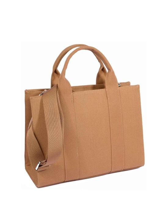 25FW 칼라거펠트 토트백 A1W500101XV Camel - KARL LAGERFELD