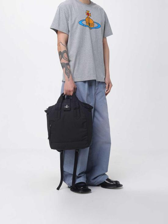 26SS 비비안웨스트우드 백팩 4A01000AUW0001YN401 Black - VIVIENNE WESTWOOD