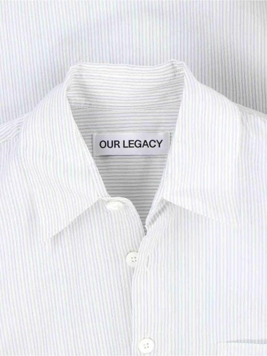 26SS 아워레가시 어보브 셔츠 M2262AIINDEXSTRIPECOOLTHREADCLOTH - OUR LEGACY