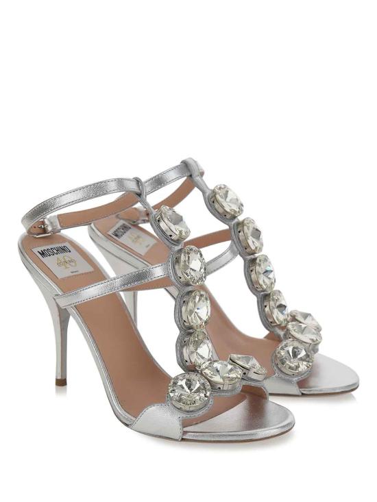  모스키노 힐/펌프스 MA1638AC0IMC0902902 Silver - MOSCHINO