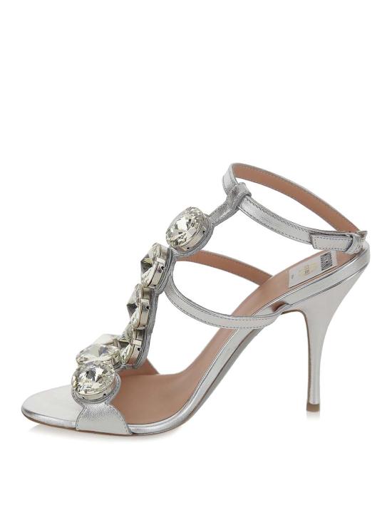  모스키노 힐/펌프스 MA1638AC0IMC0902902 Silver - MOSCHINO
