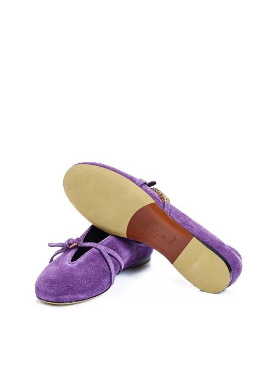 26SS 모스키노 플랫 슈즈 MA11050C0OME0650 Purple - MOSCHINO