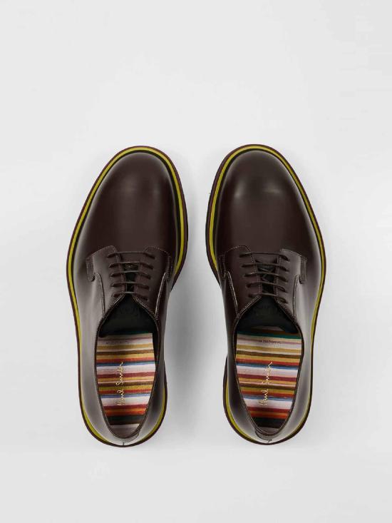 26SS 폴 스미스 드레스 슈즈 M1SRAS29UCLF69 Dark Brown - PAUL SMITH