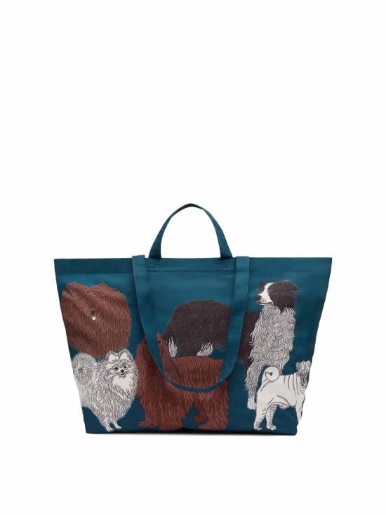 25FW 이누이 에디션 토트백 PM22SHT34MBLU Blue - INOUI EDITION
