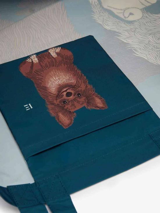 25FW 이누이 에디션 토트백 PM22SHT34MBLU Blue - INOUI EDITION
