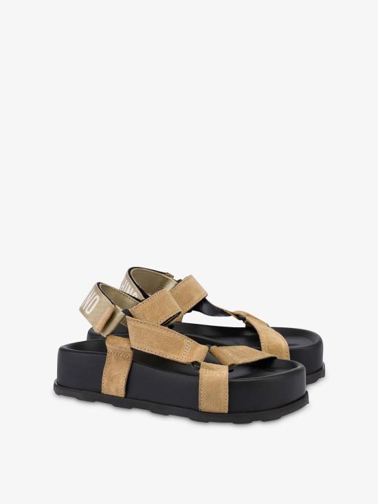 26SS 모스키노 샌들 MA16254I1OME0000 Beige - MOSCHINO