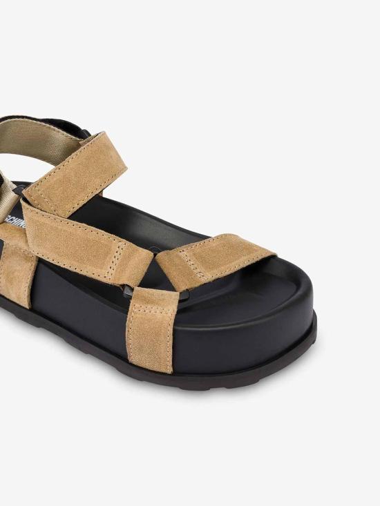 26SS 모스키노 샌들 MA16254I1OME0000 Beige - MOSCHINO