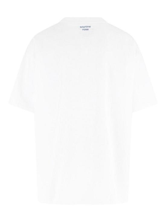 26SS 마틴로즈 반팔 티셔츠 621JE06000OWHT White - MARTINE ROSE