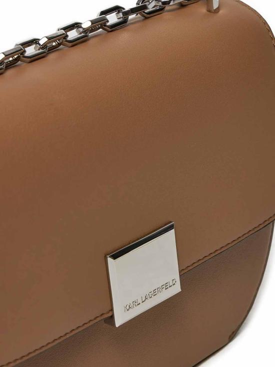  칼라거펠트 크로스백 245W3057798 BROWN - KARL LAGERFELD
